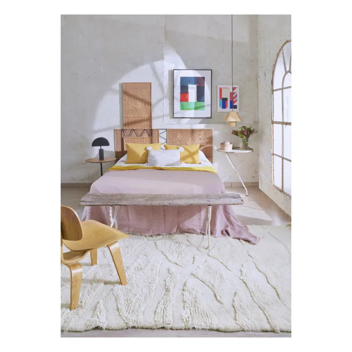 Lorena Canals Tapis en laine Enkang | Ivoire