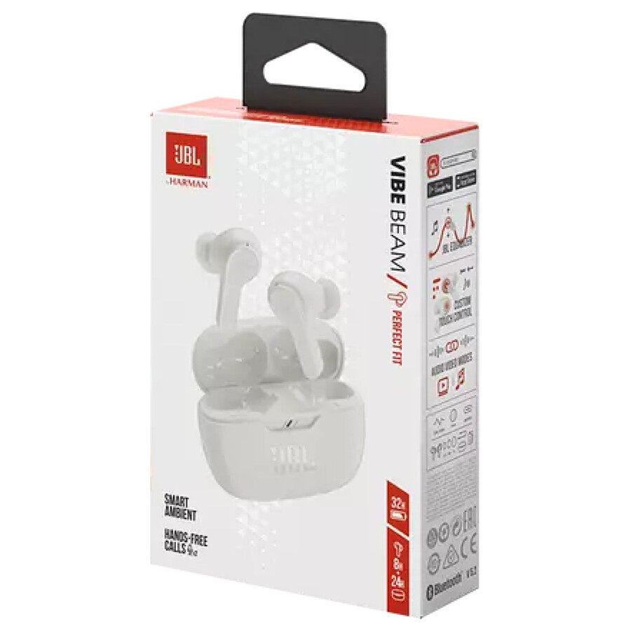 JBL Wave Beam Blanc