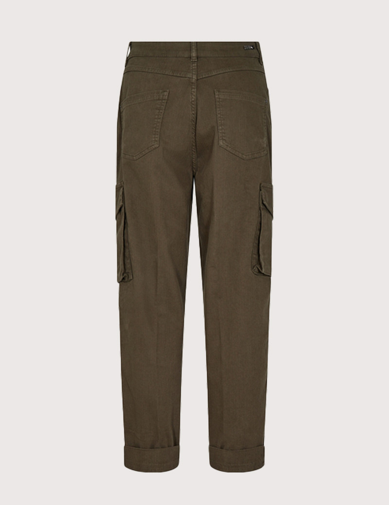 MOS MOSH PANTALON CARGO FEMME ADELINE KAKI