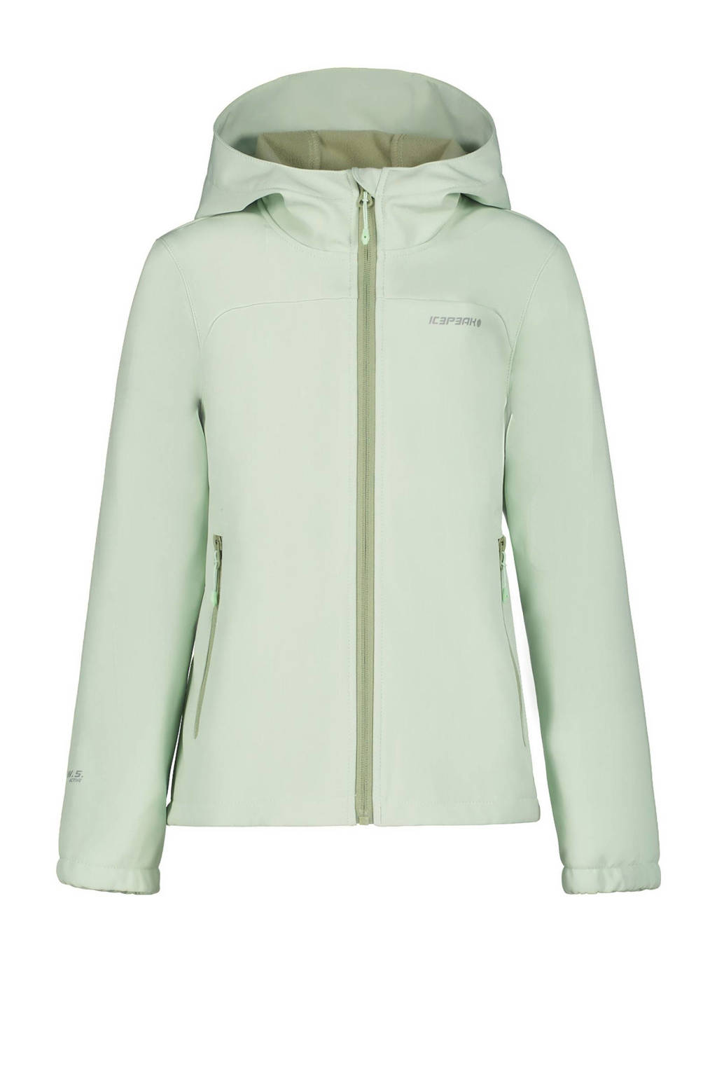 Icepeak softshell jas Kobryn jr lichtgroen