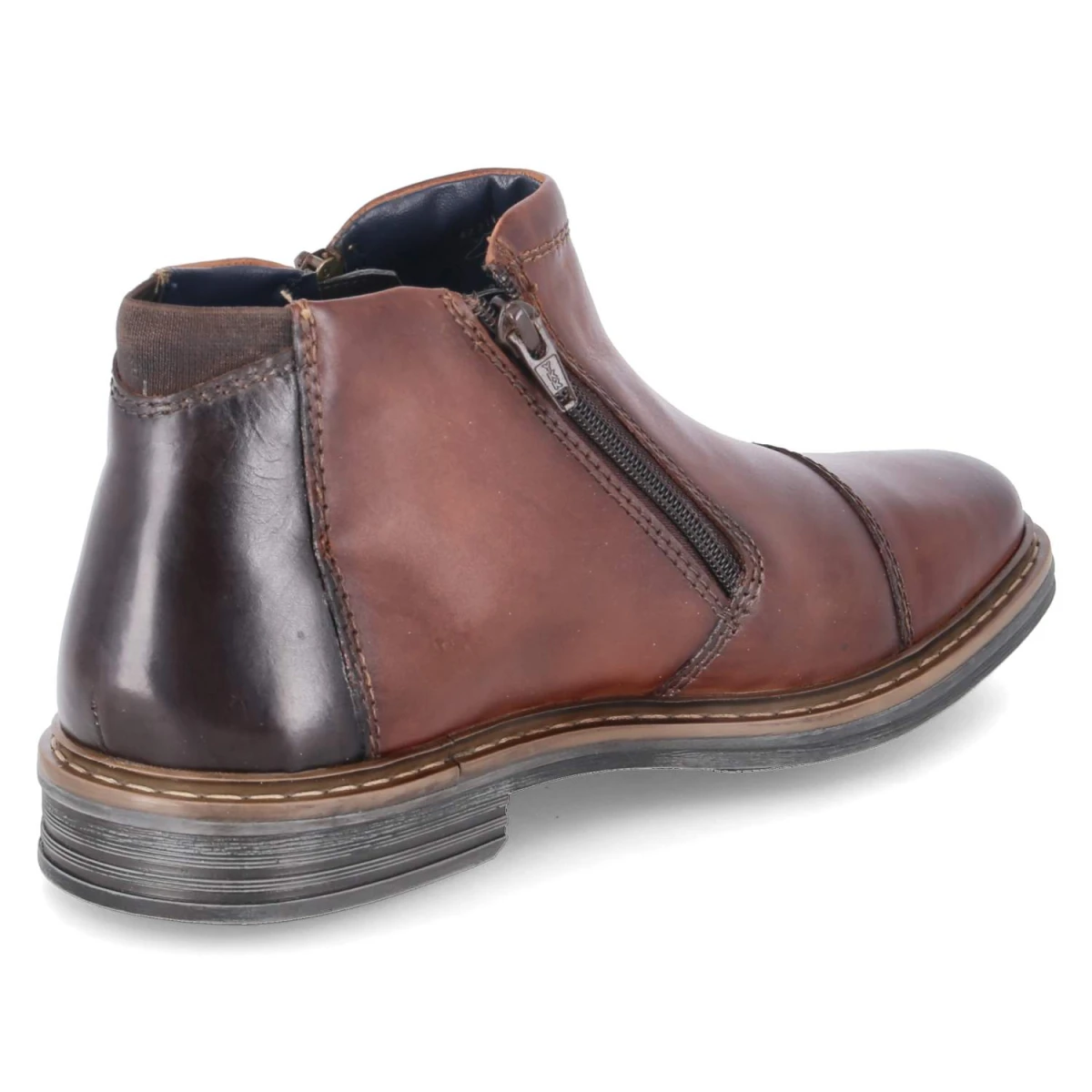 BugattiStiefeletten - cognac / dark brown