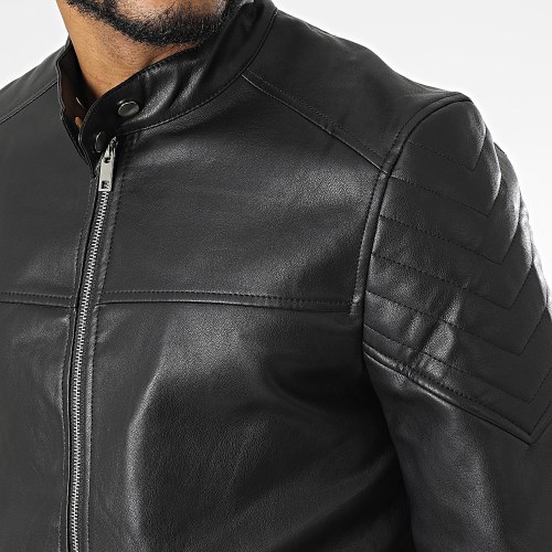 Veste Biker Noir