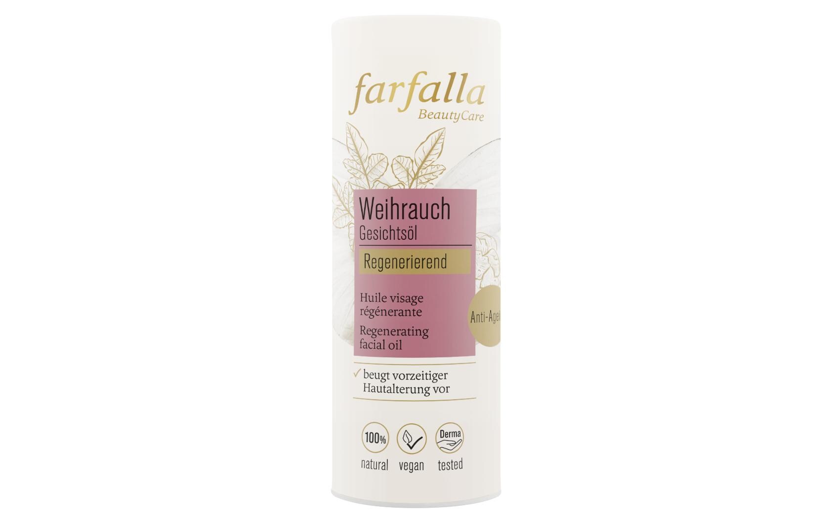 Gesichtsöl Weihrauch 15 ml1 StückNatürliches regenerierendes Pflegeöl für das Gesicht