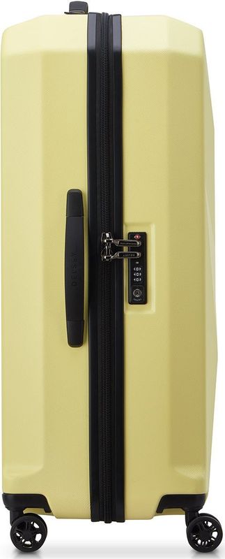 Delsey - Karat 2.0 - Trolley - Pale Yellow - Hardcase - 4 Wielen