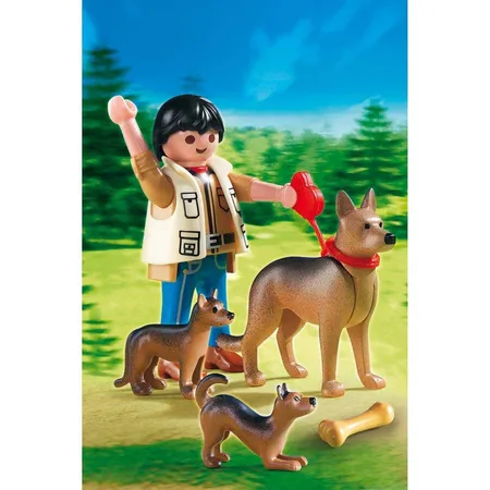 PLAYMOBIL® 5211 City Life 5211 Schäferhündin mit Welpen
