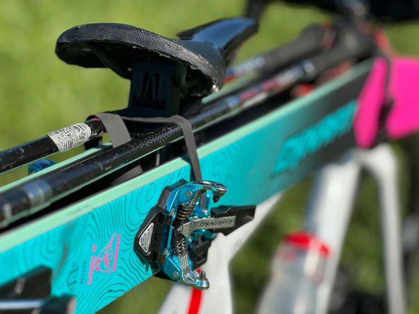 SKI RACK  03 Skiträger für Velos  schwarz