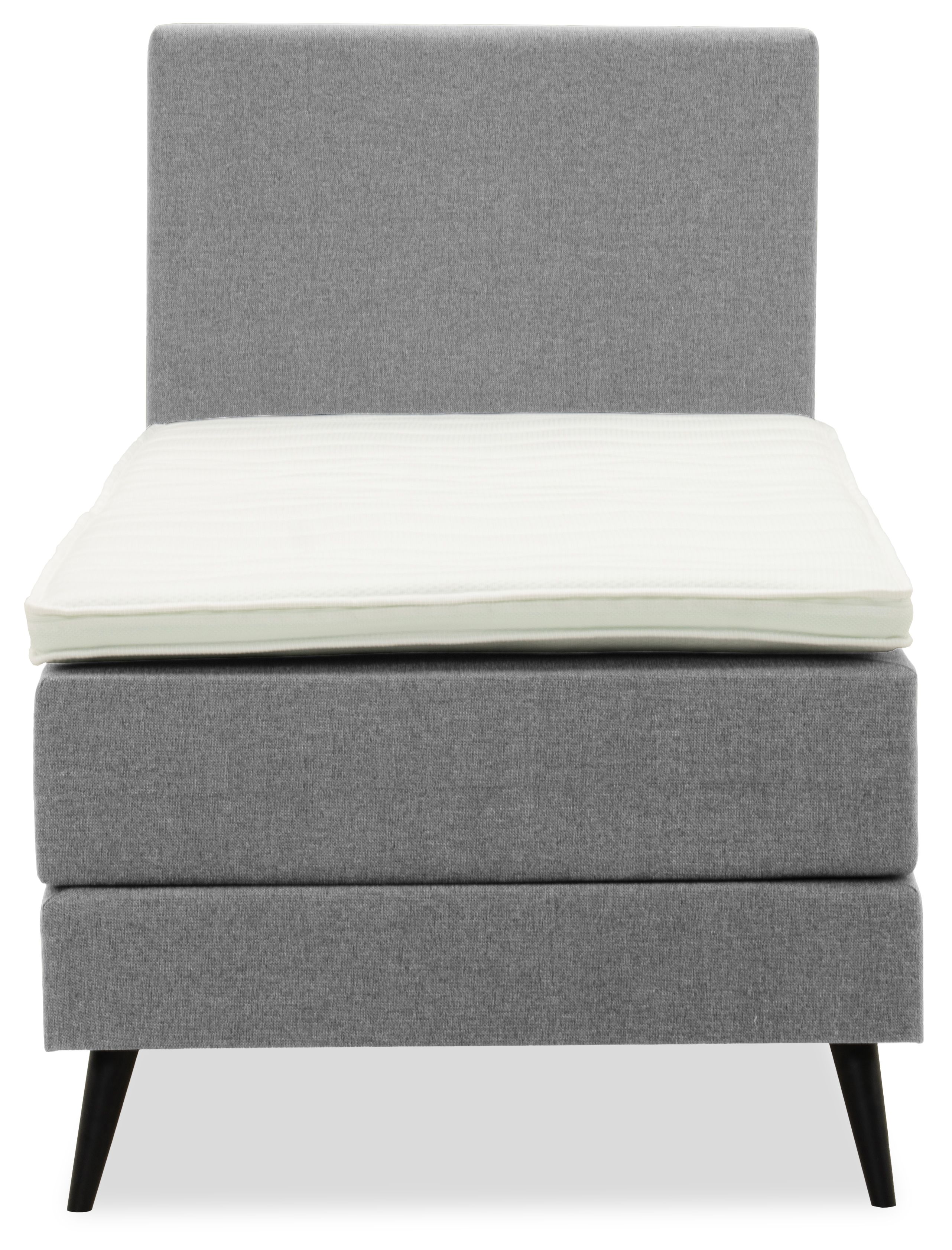 Boxspring Grey Javi D200 x H106 cm