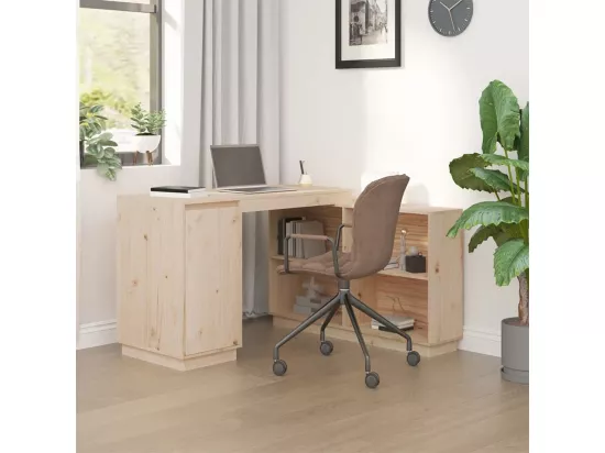 Bureau 110x50x75 cm Bois massif de pin