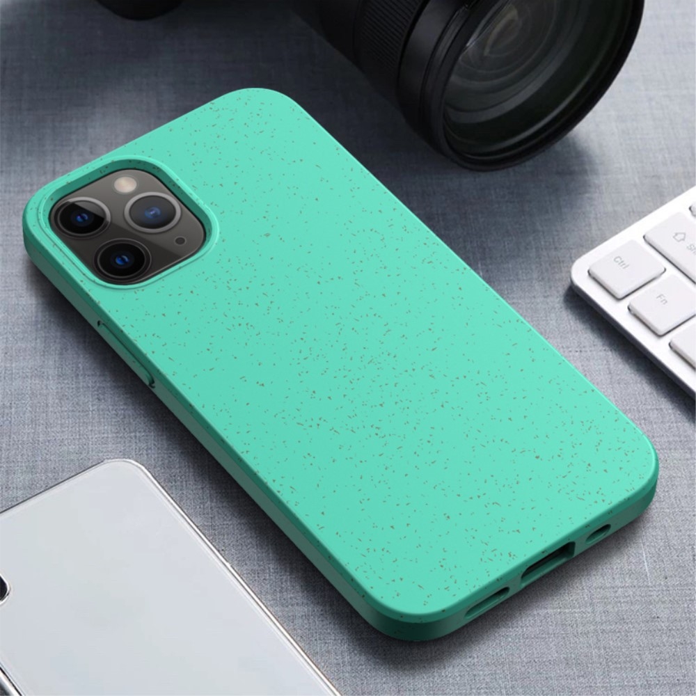 iPhone 12 / iPhone 12 Pro Bio Gummi Schutzhülle Eco Friendly Nachhaltig Kompostierbar - Türkis