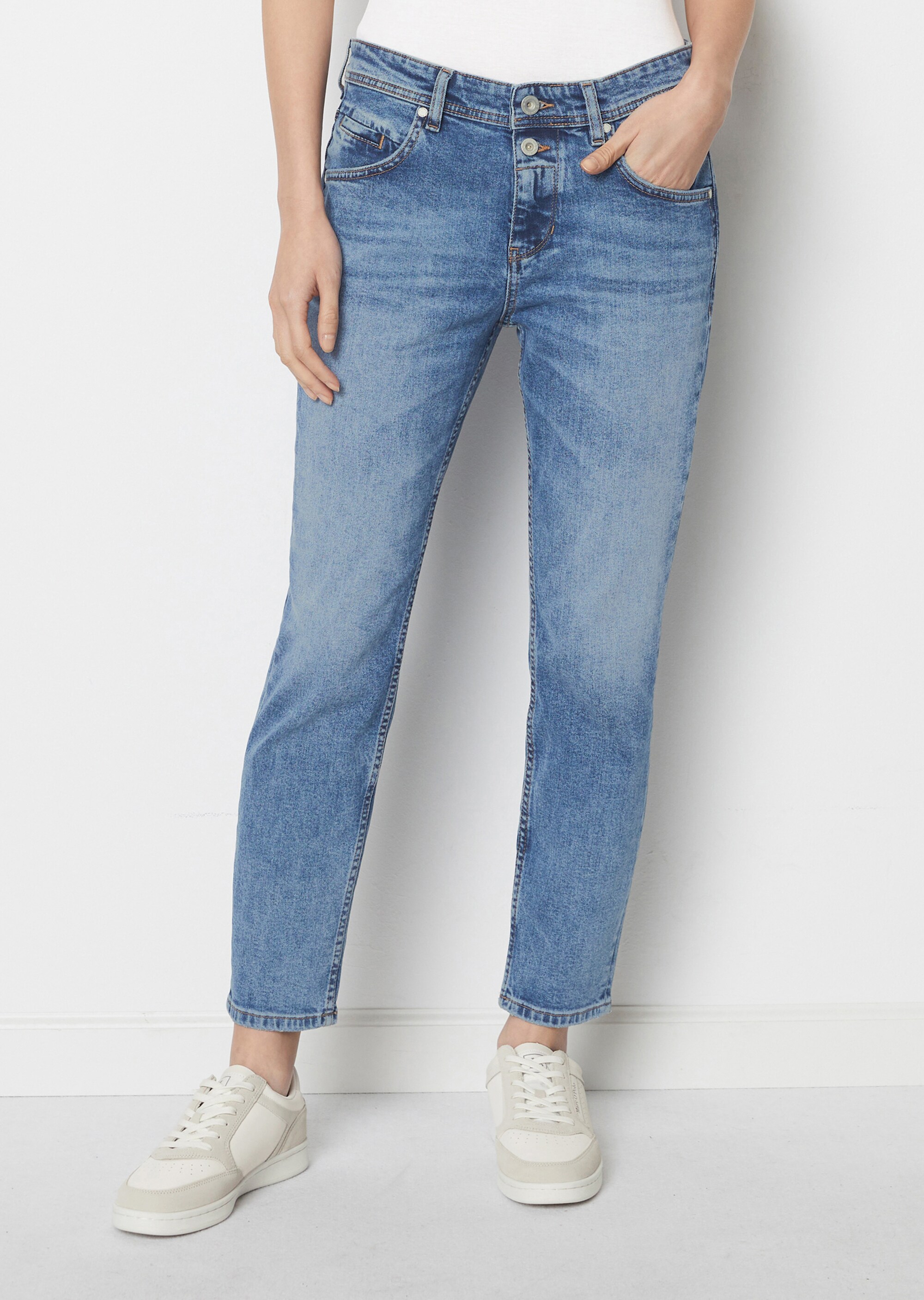 Jeans THEDA boyfriend aus Bio-Baumwoll-Mix