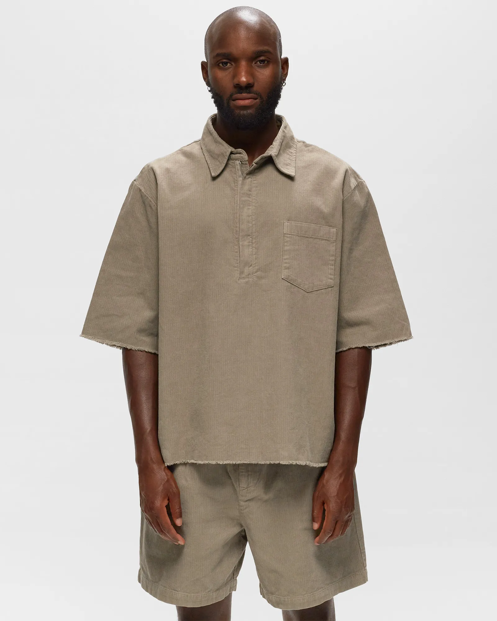 John Elliott Talladega Corduroy SS 1/2 Zip