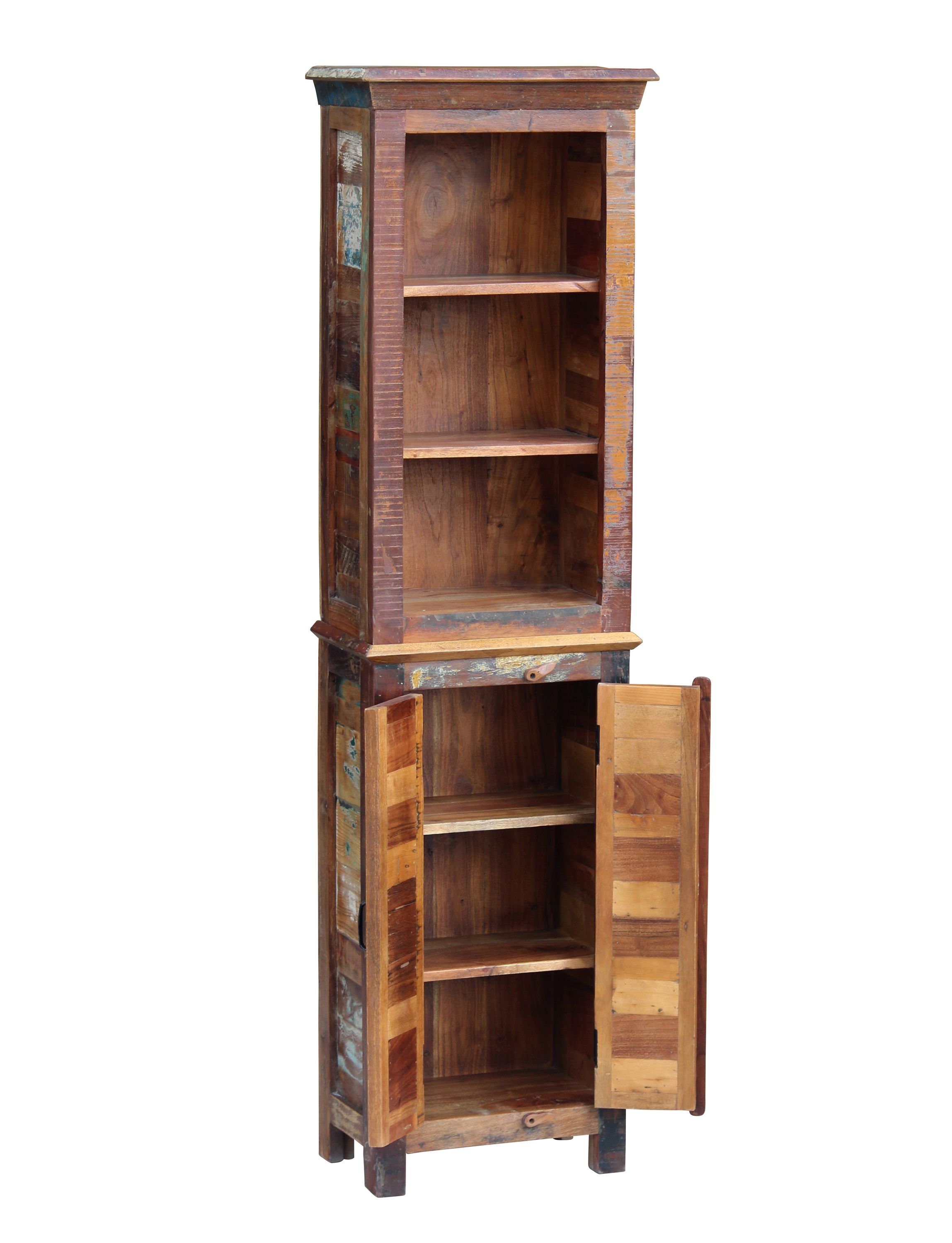 Hochschrank Vintage HANNA 50 x 180 cm