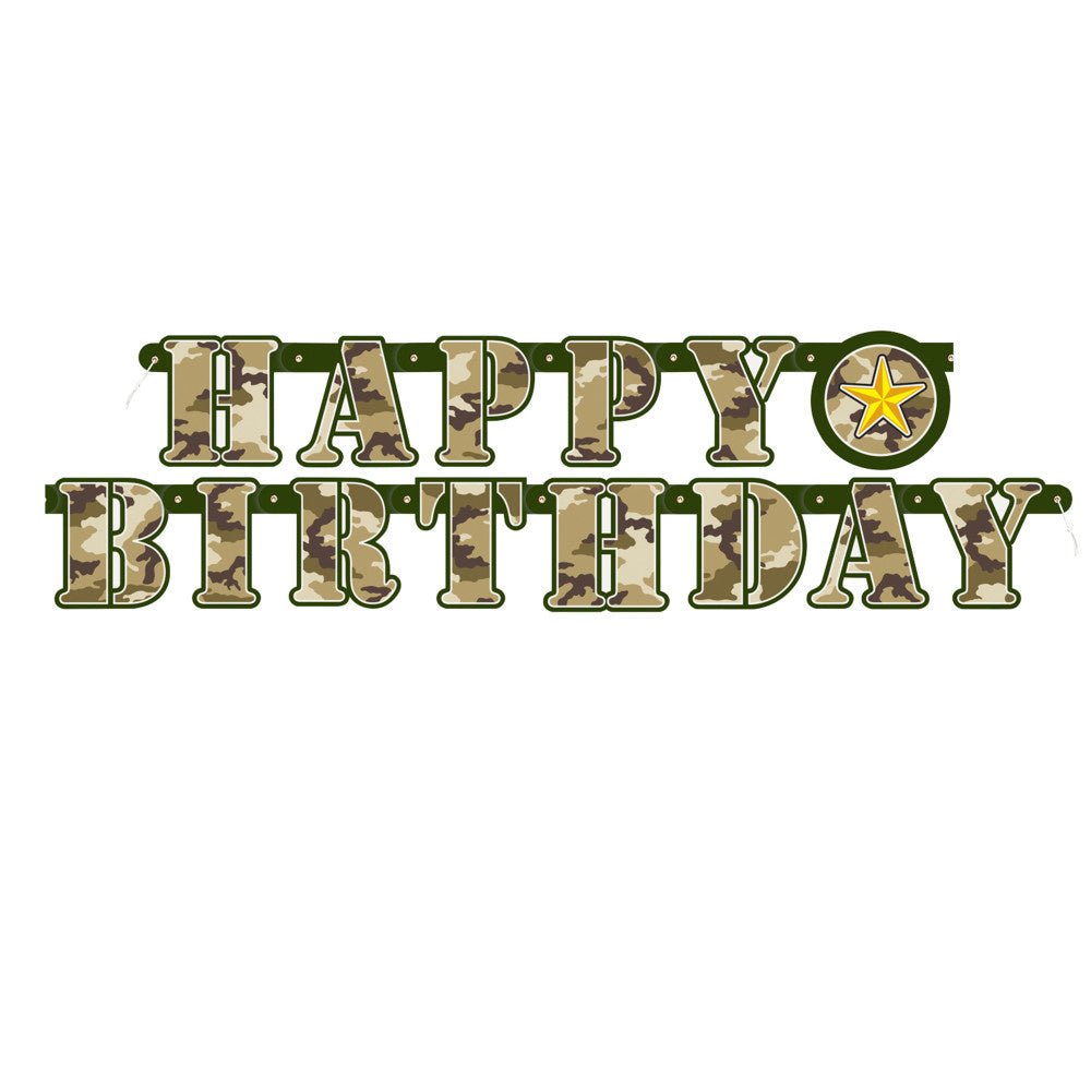Leger Letterslinger Happy Birthday 1,64m