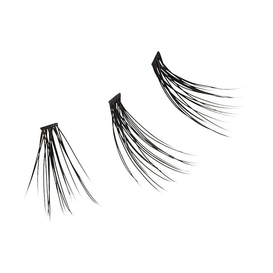 KISS Lash Couture Faux Mink Ext Flat Band Trio Singles 60pcs