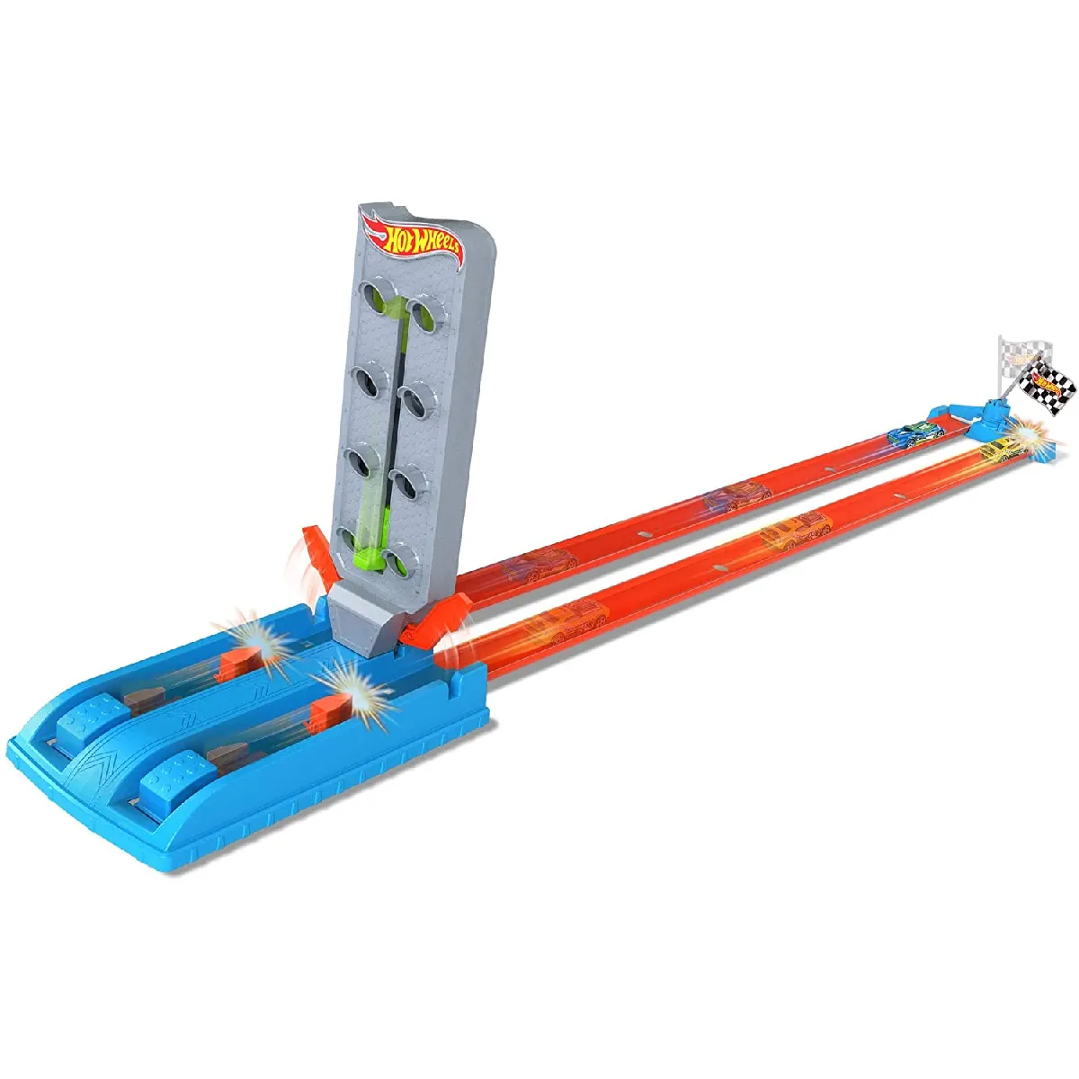 HOT WHEELS Coffret Double Piste