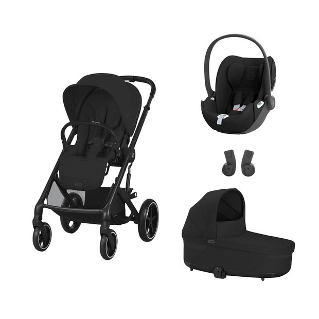POUSSETTE TRIO Balios S Lux + Cloud T I-Size + Nacelle Sepia Black - CYBEX