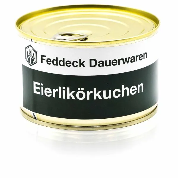 Feddeck Dauerwaren -  Eierlikörkuchen Dose 155 g