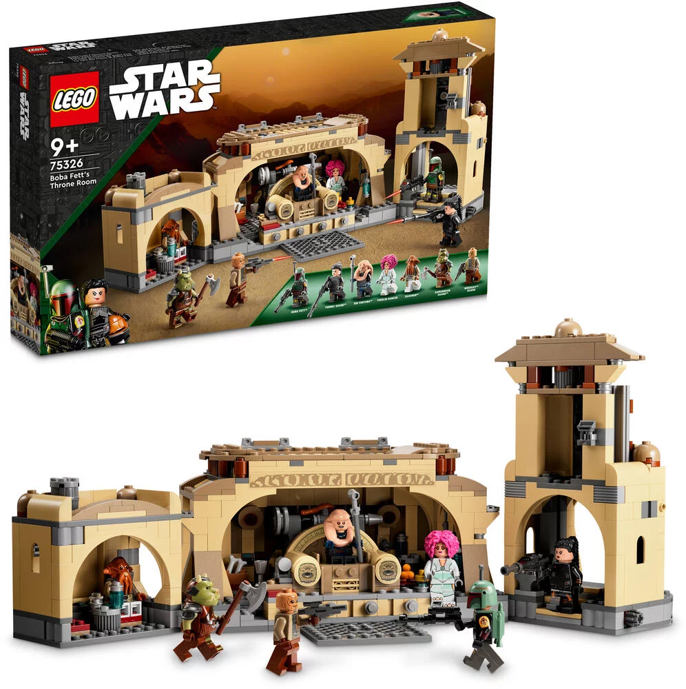 LEGO®STAR WARS 75326 - LA SALLE DU TRONE DE BOBA FETT