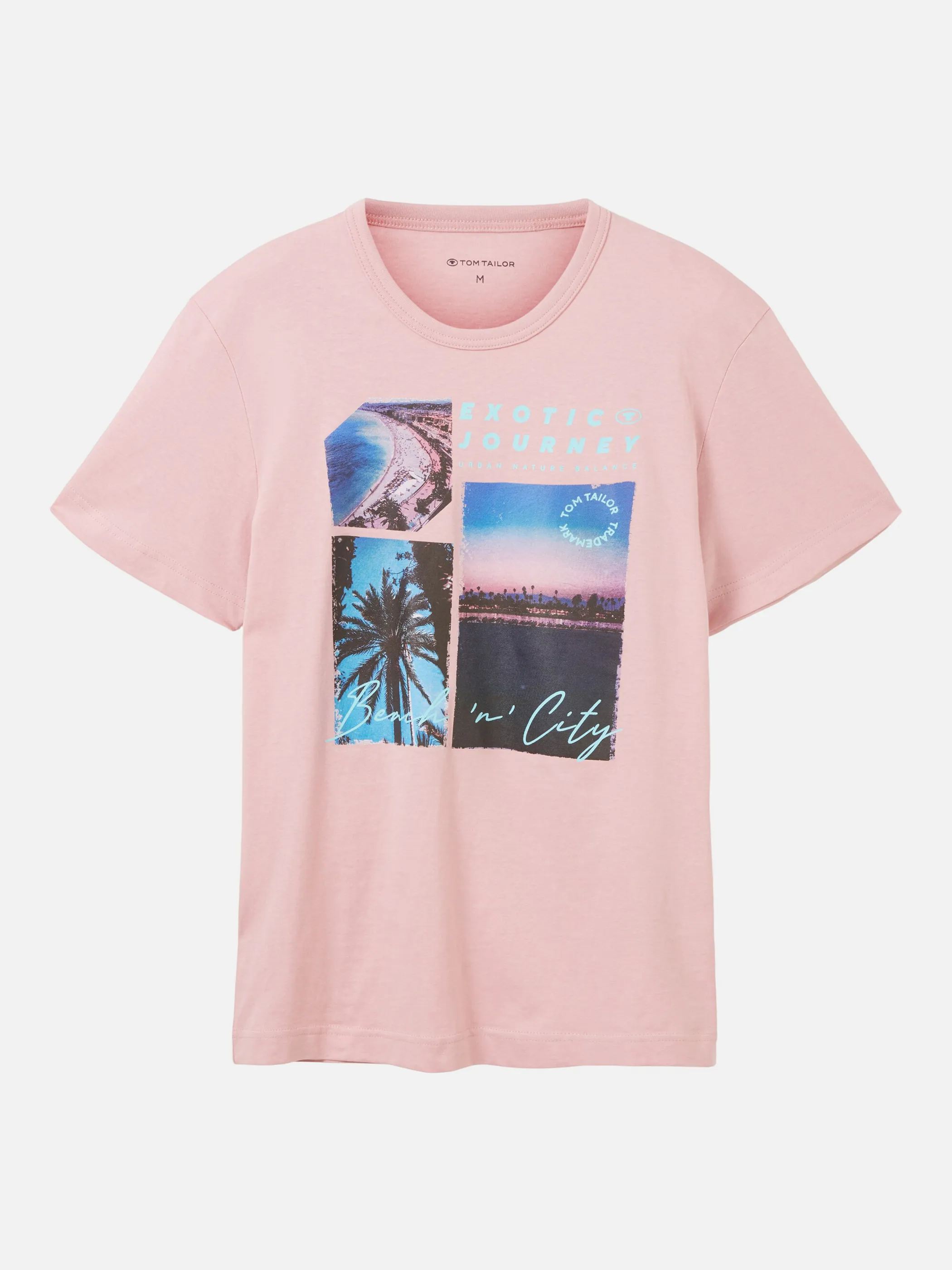Herren Shirt mit Palmenprint