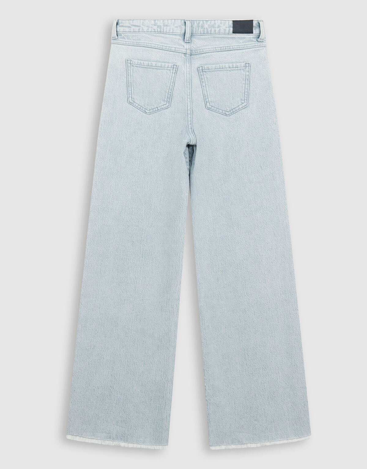 Wide Leg Fit Jeans Lichtgrijs