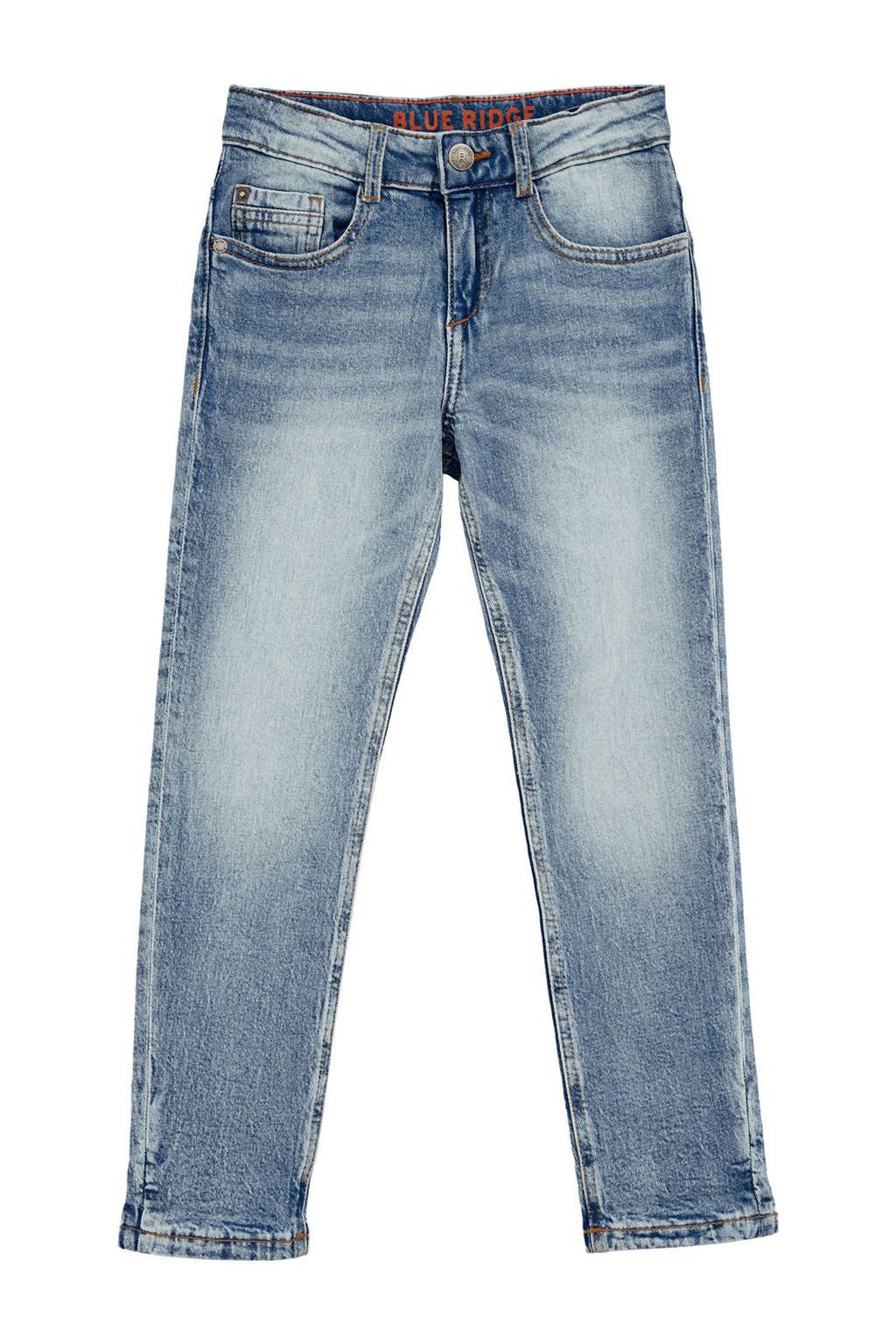 WE Fashion regular regular fit jeans lichtblauw