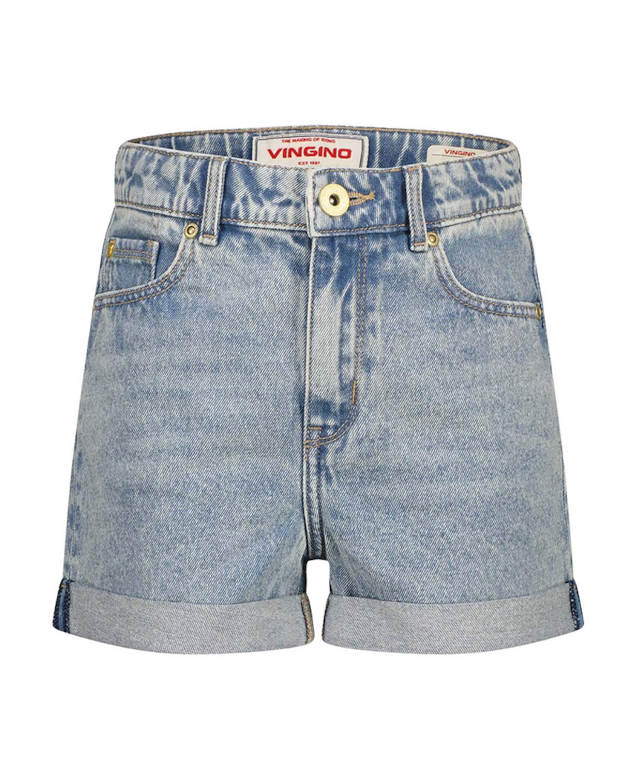 Vingino Dewi meisjes korte broek blauw