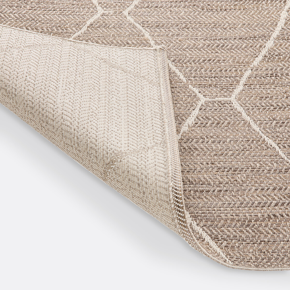 LA REDOUTE INTERIEURS<br>Tapete de trama plana para uso interno e externo, Helga