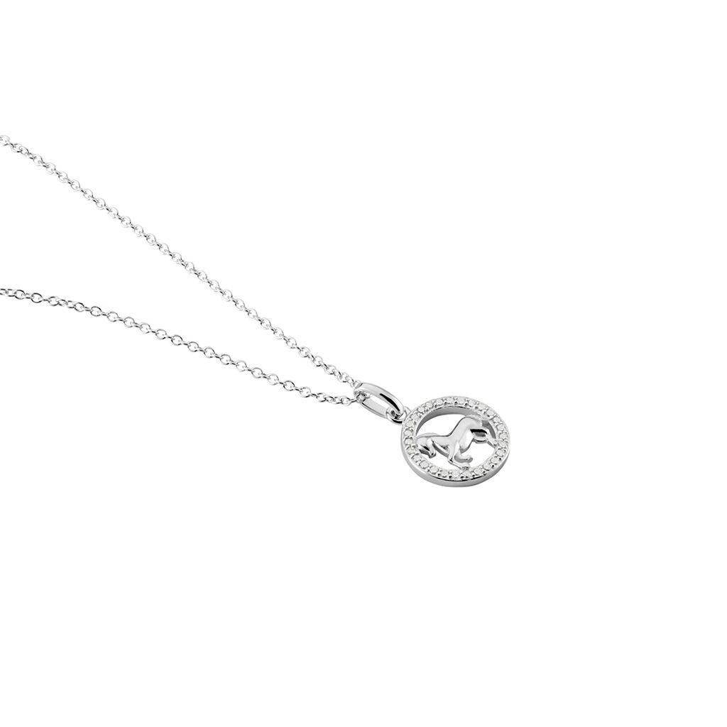 Collier Ayeline Argent Blanc Oxyde De Zirconium