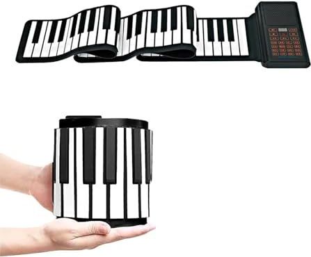 muziekinstrument elektronisch toetsenbord 88 toetsen oprollen Flexibele piano USB-ingang Oprollen piano Digitale muziekpiano Toetsenbord Oprollen 88 toetsen piano