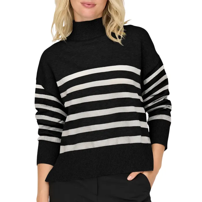 Only Bari High Neck Knitted Sweater Dames