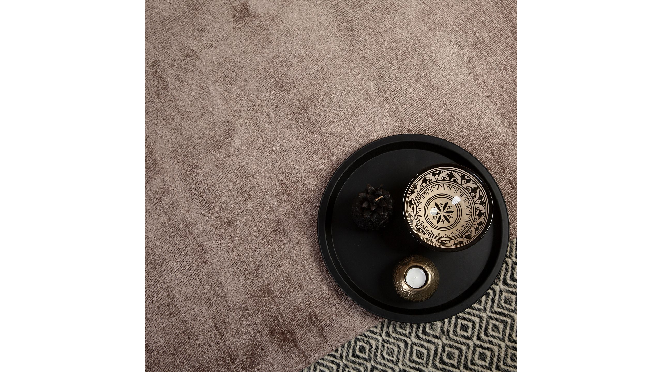 Vloerkleed 220 Taupe Maori