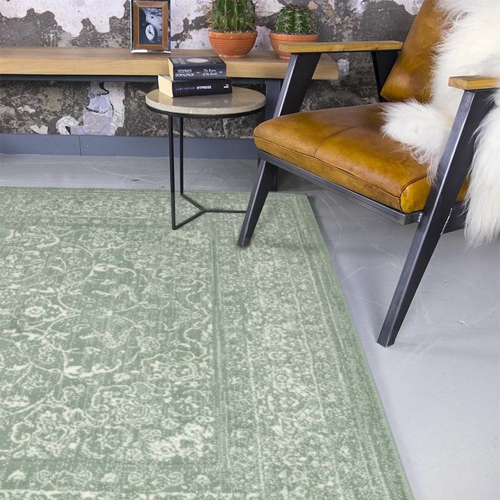 Vintage vloerkleed - Wonder Oriental groen