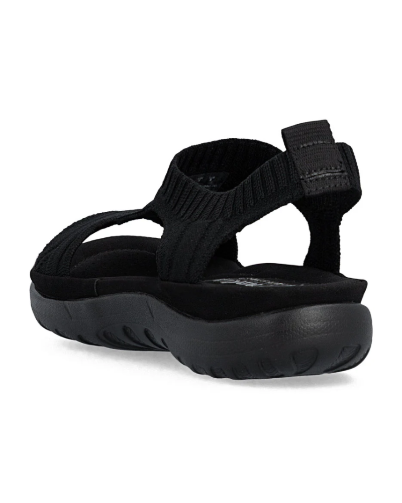 Rieker dame sandal - sort