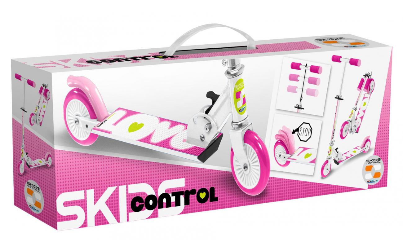 Skids Control inklapbare scooter wit