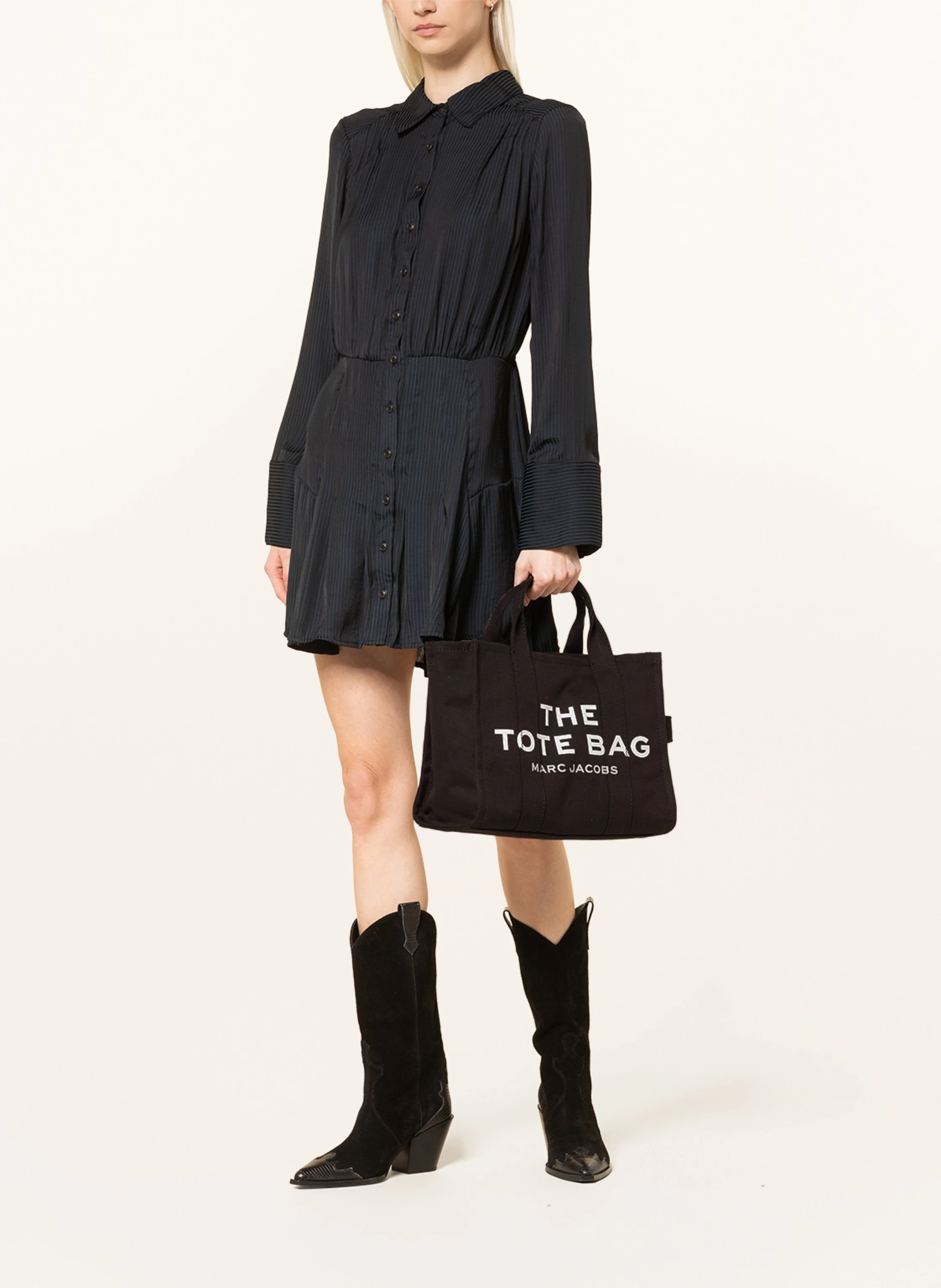MARC JACOBS Shopper THE MEDIUM TOTE BAG CANVAS