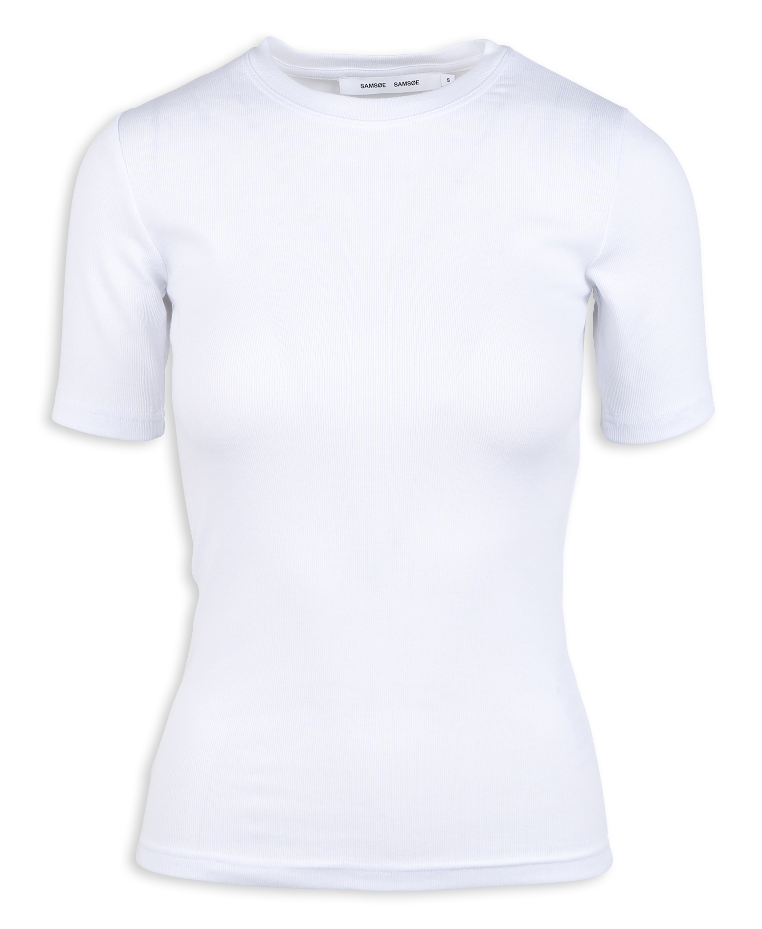 SAALEXO - Tee-shirt manches courtes en coton organique | Blanc