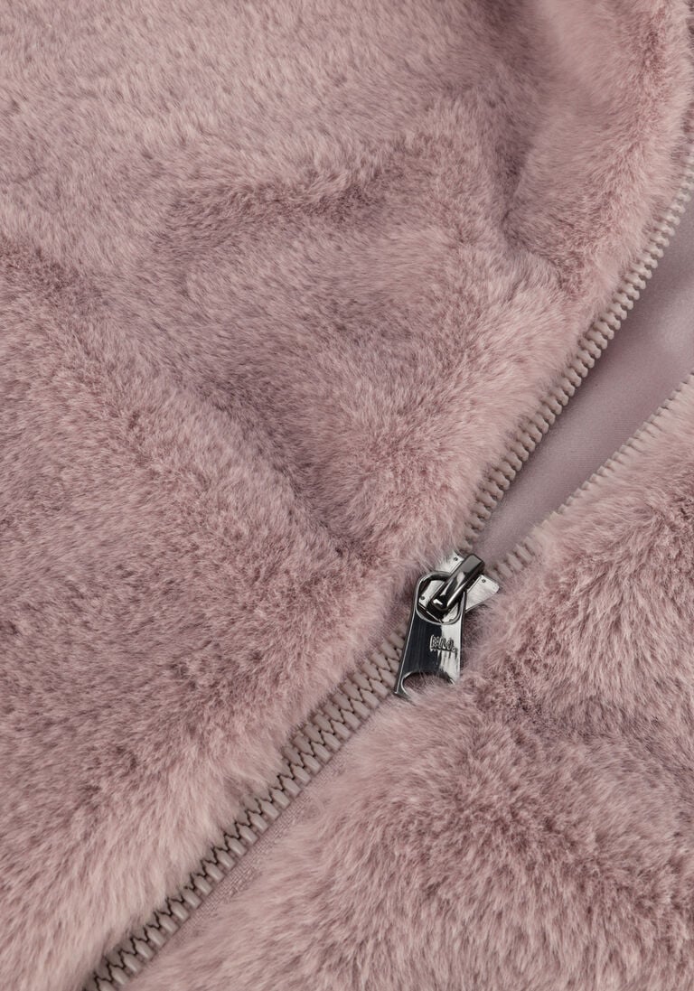 BEAUMONT roze beaumont faux fur jas nan