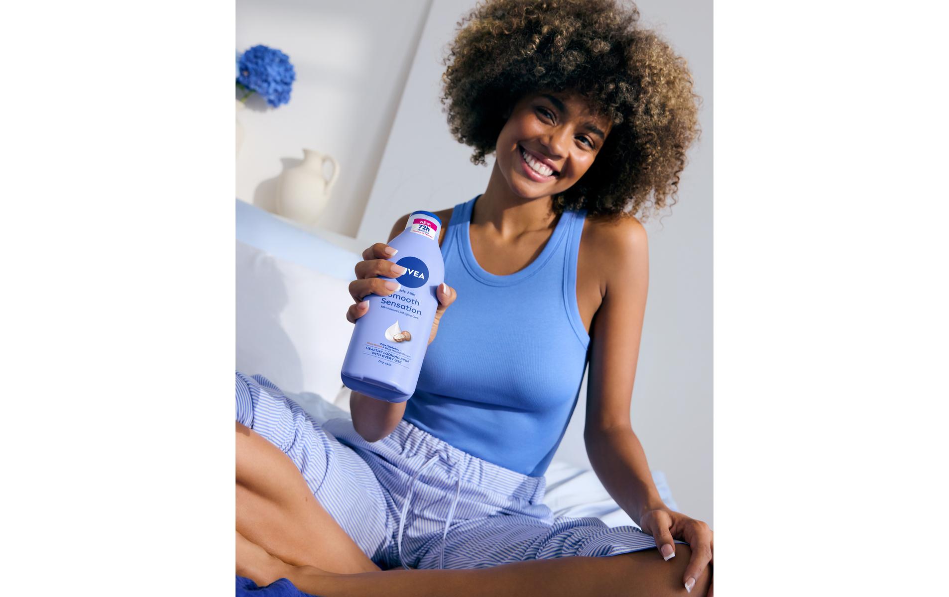Body Lotion Verwöhnende Soft Milk 400 mlKörperpflege angereichert mit purem Hyaluron, Shea Butter