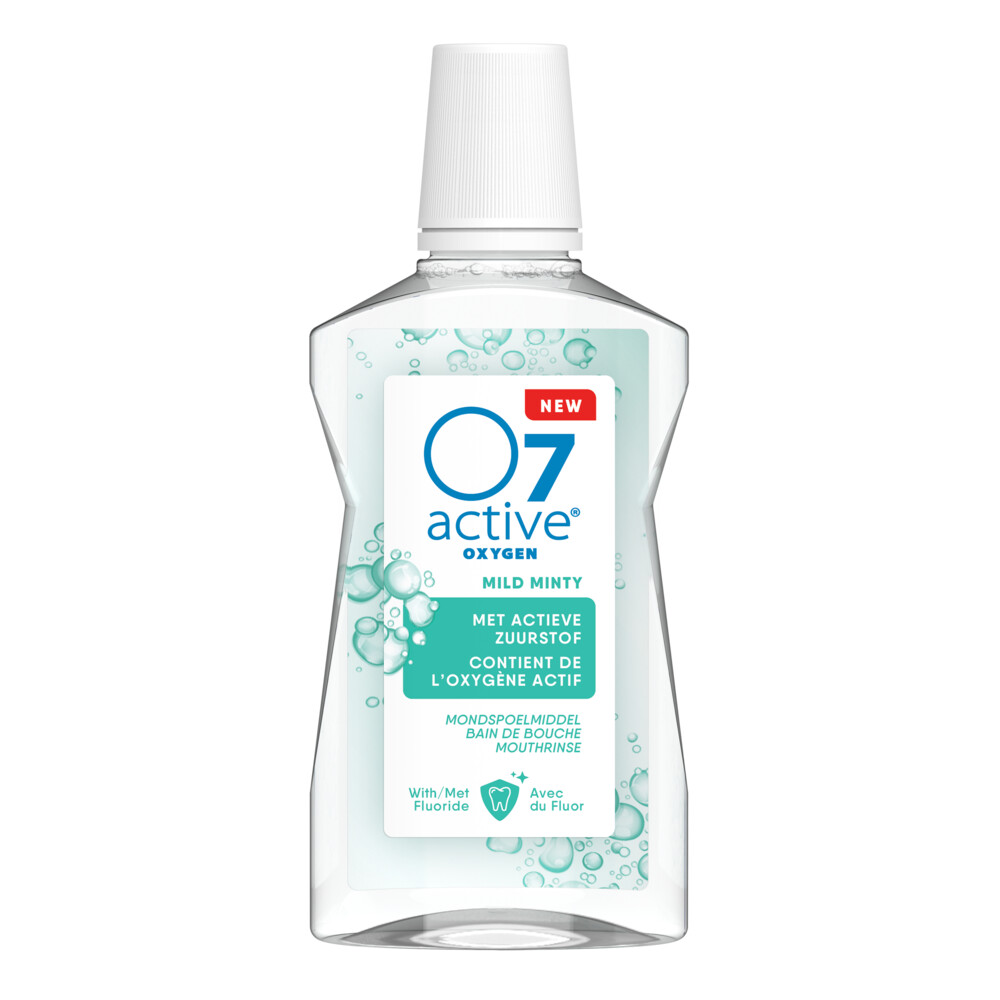 O7 Active Mondspoelmiddel Mild Mint500 ml
