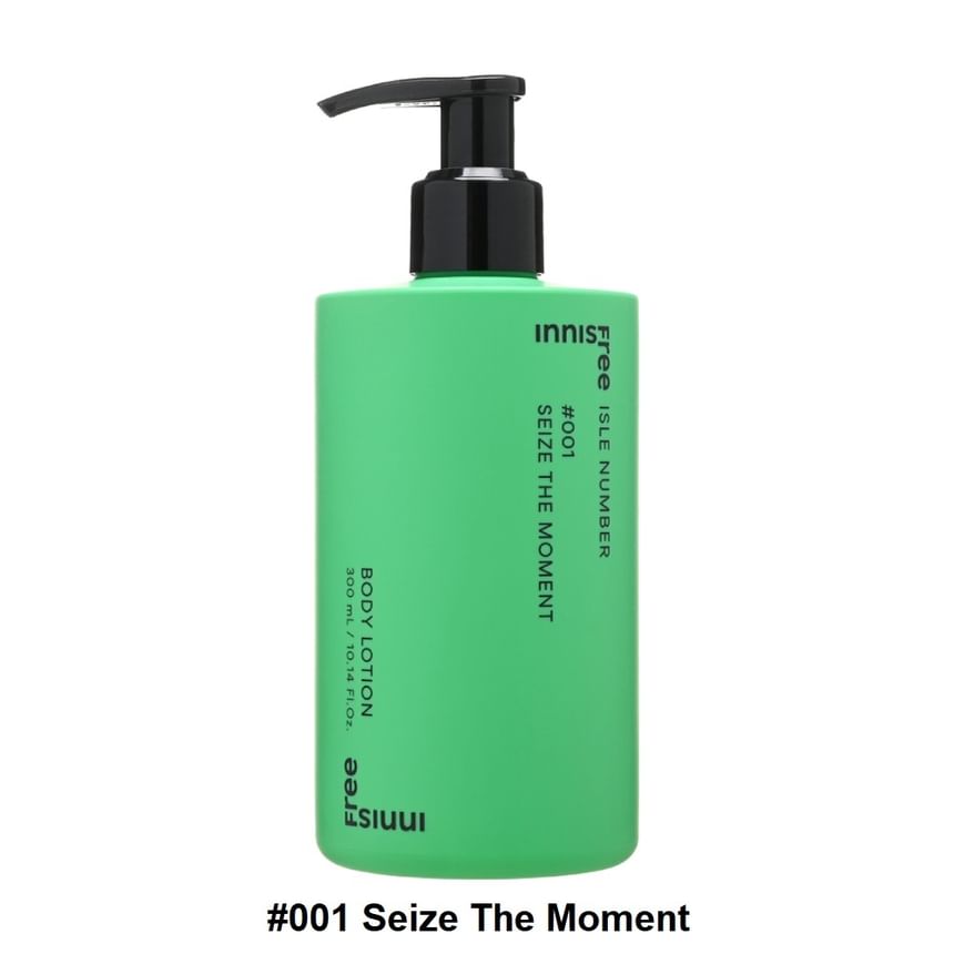 innisfree - Isle Number Body Lotion - 3 soorten
