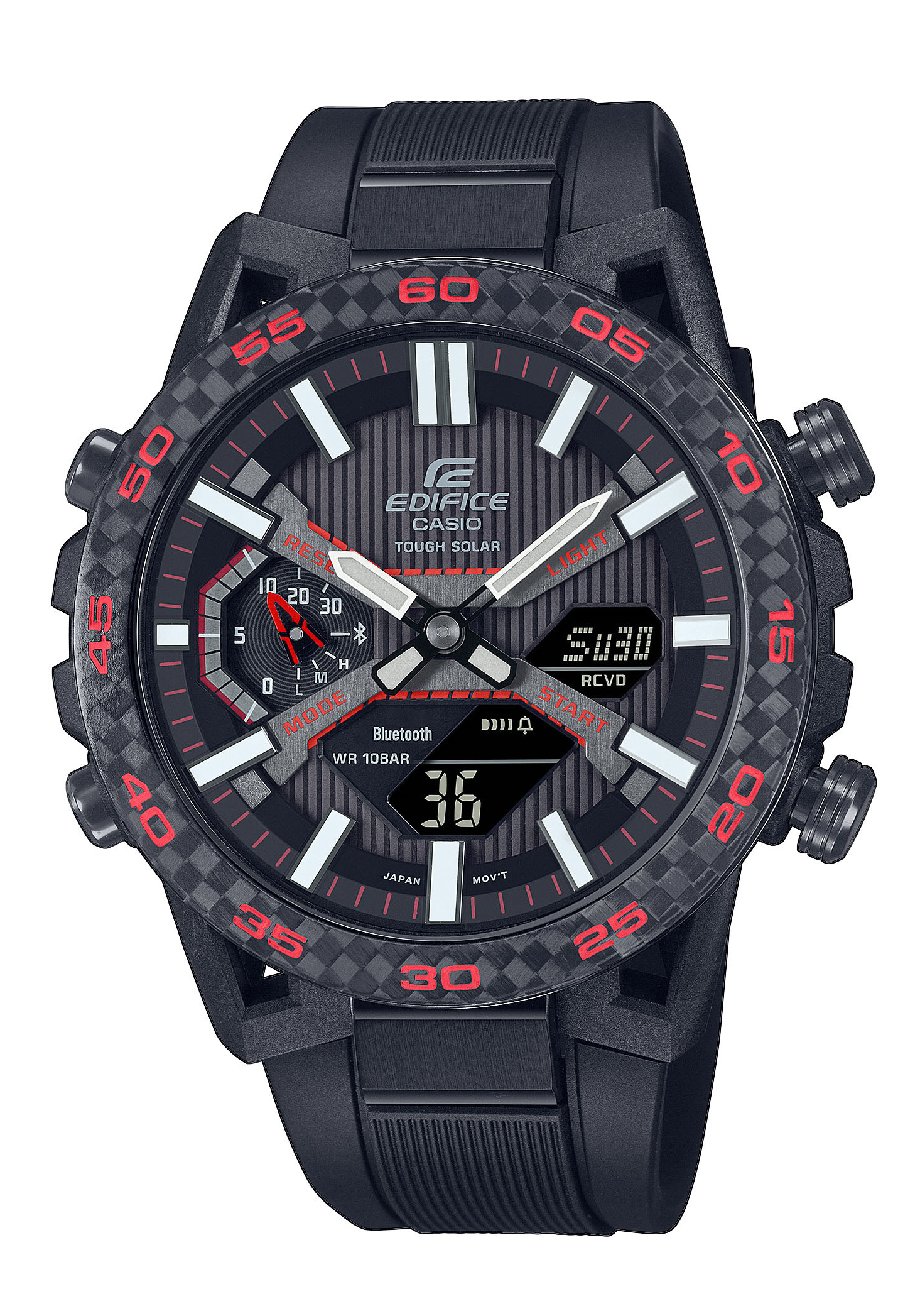 Casio Edifice Classic Herrenchronograph ECB-2000PB-1AEF