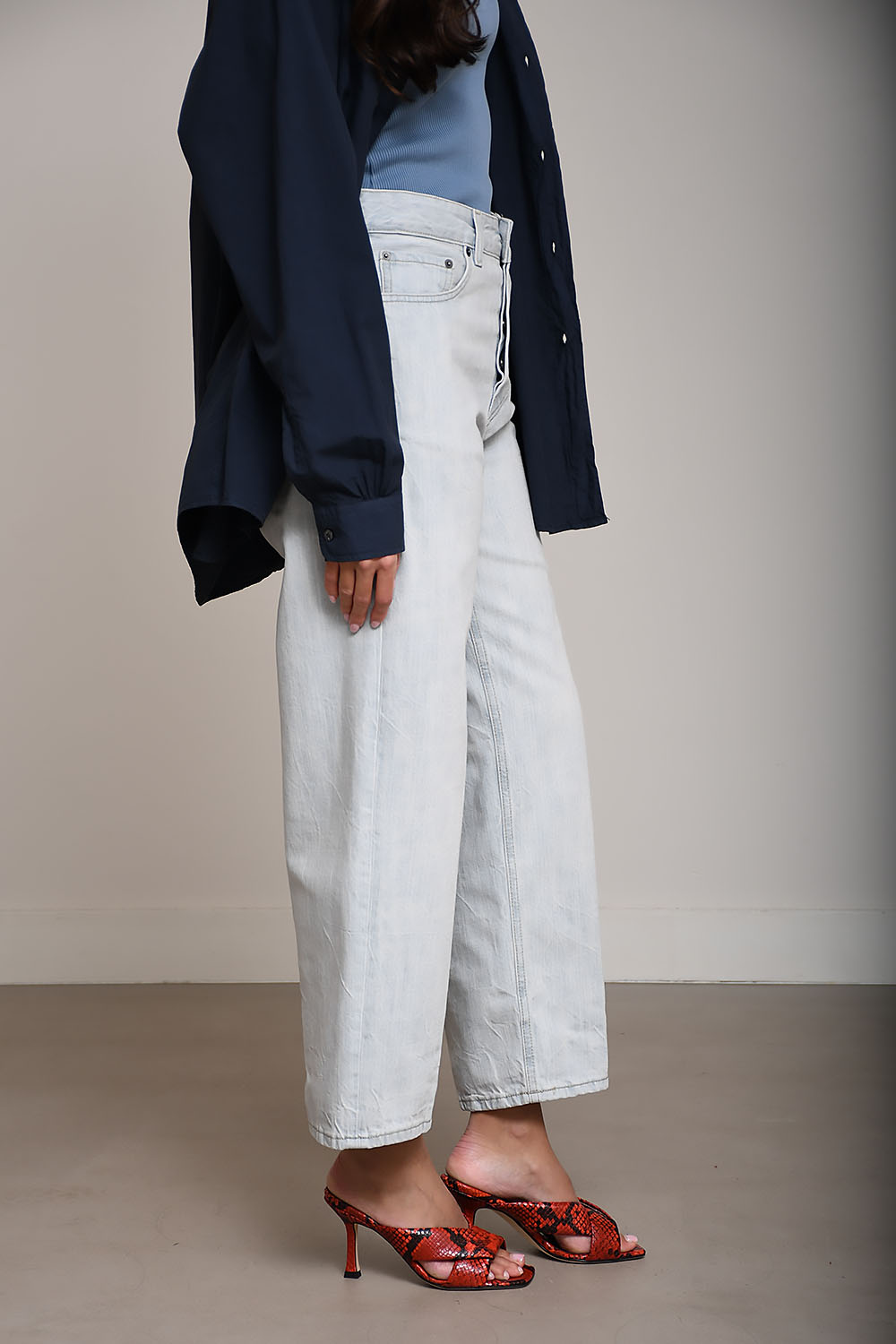 Betty denim straight leg jeans