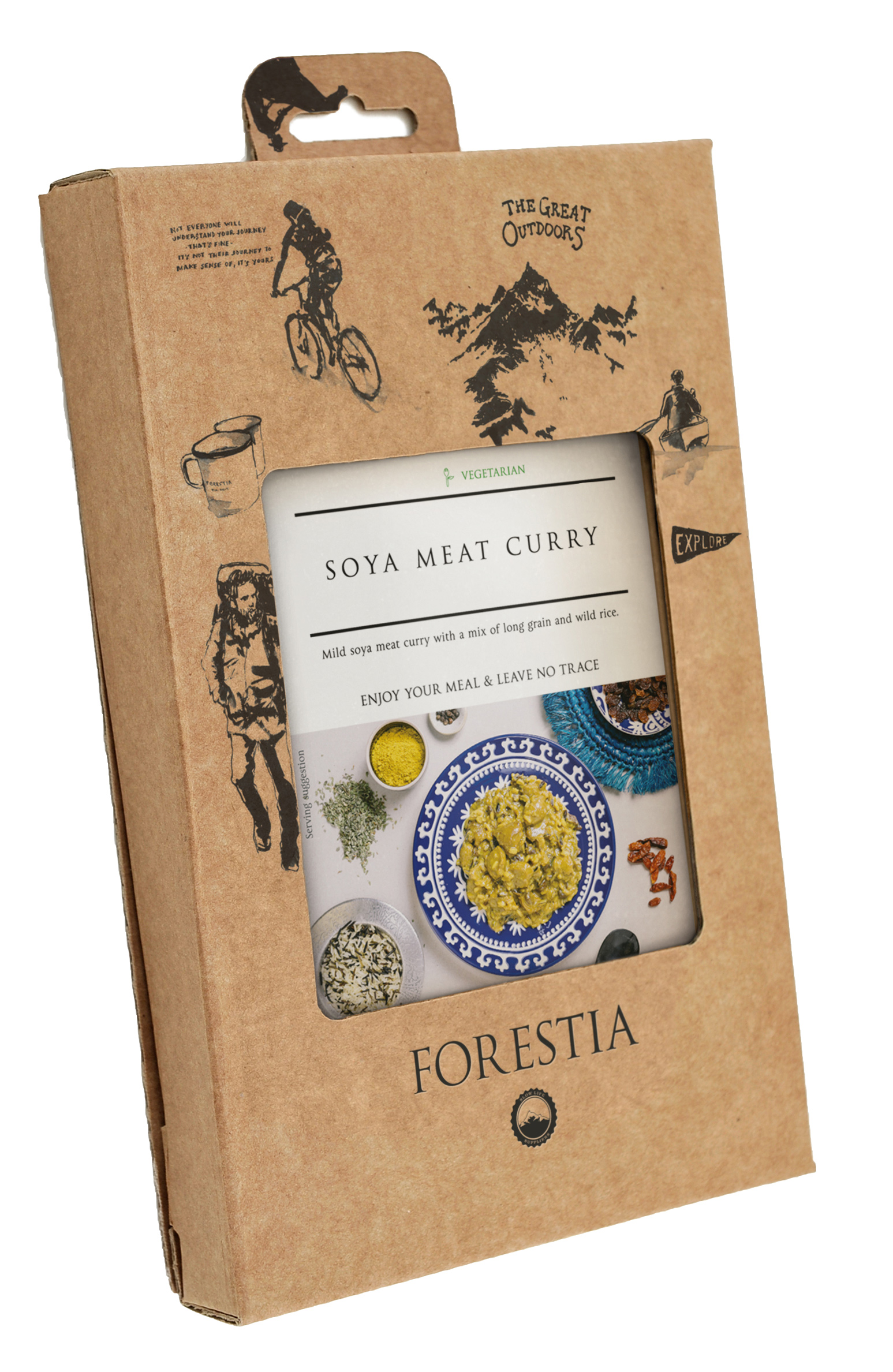 Forestia Curry mit Sojageschnetzeltem-SH