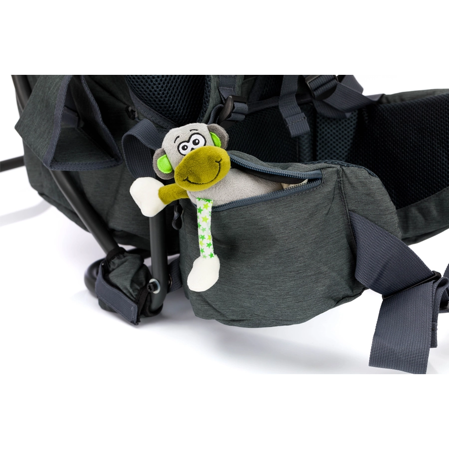 fillikid Rückentrage Adventure Melange Grau