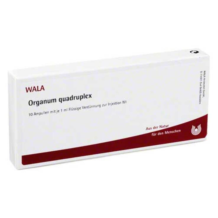 Organum Quadruplex Ampullen, 10X1 ml