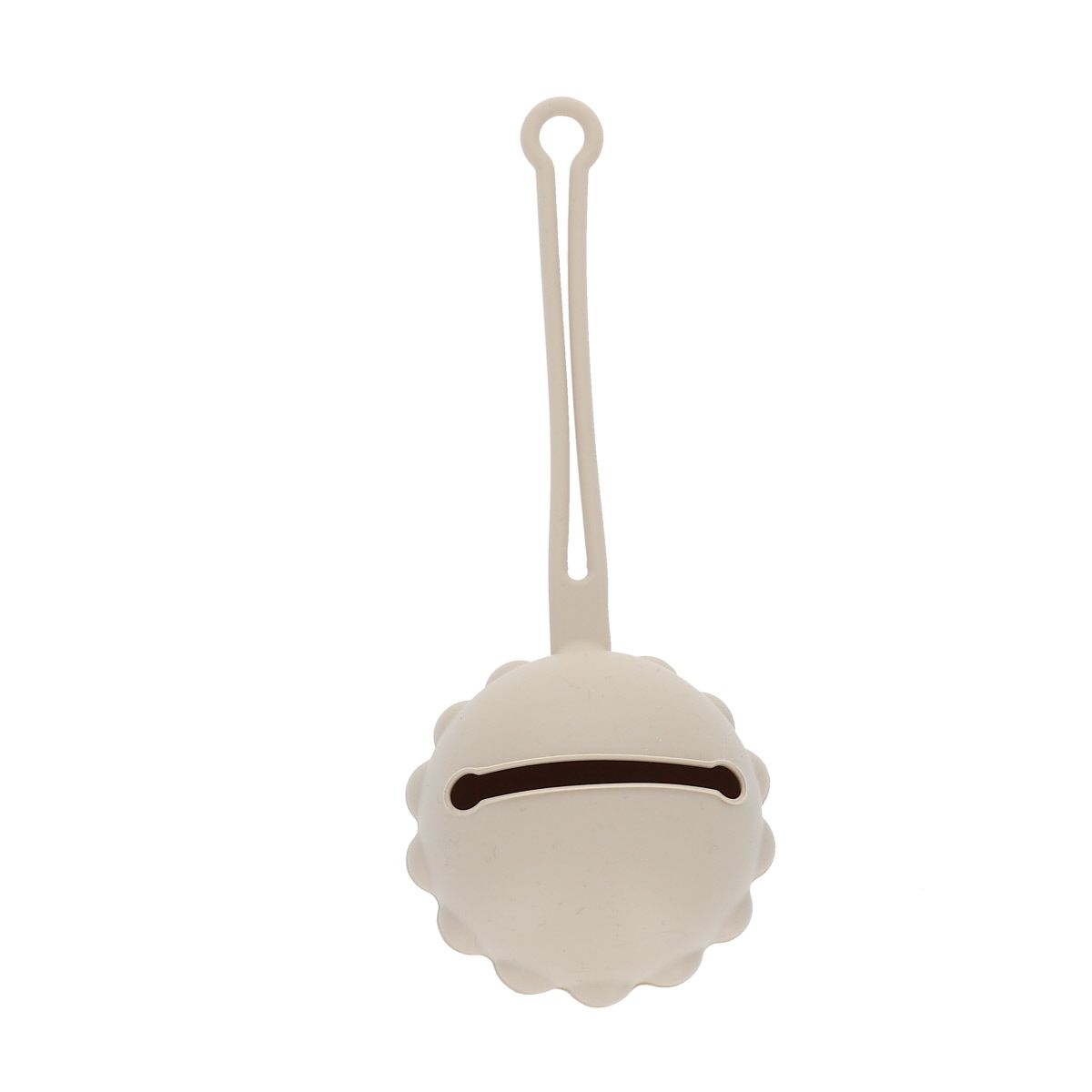 Boîte à tétine en silicone sable Amande