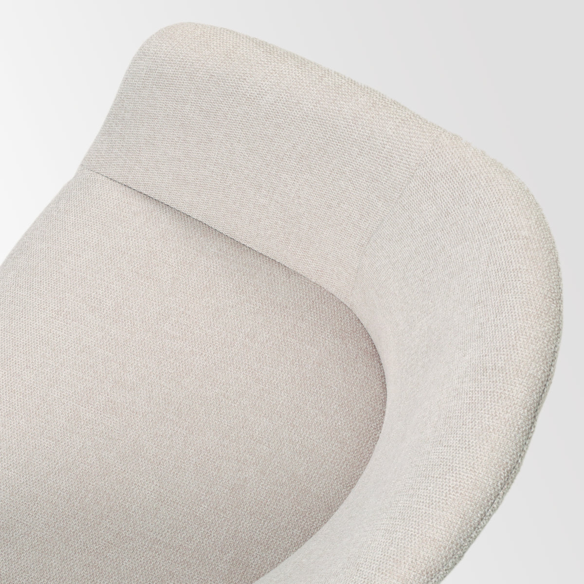 Nolon Nout-Otis Bureaustoel Beige - Armleuningen - Wit