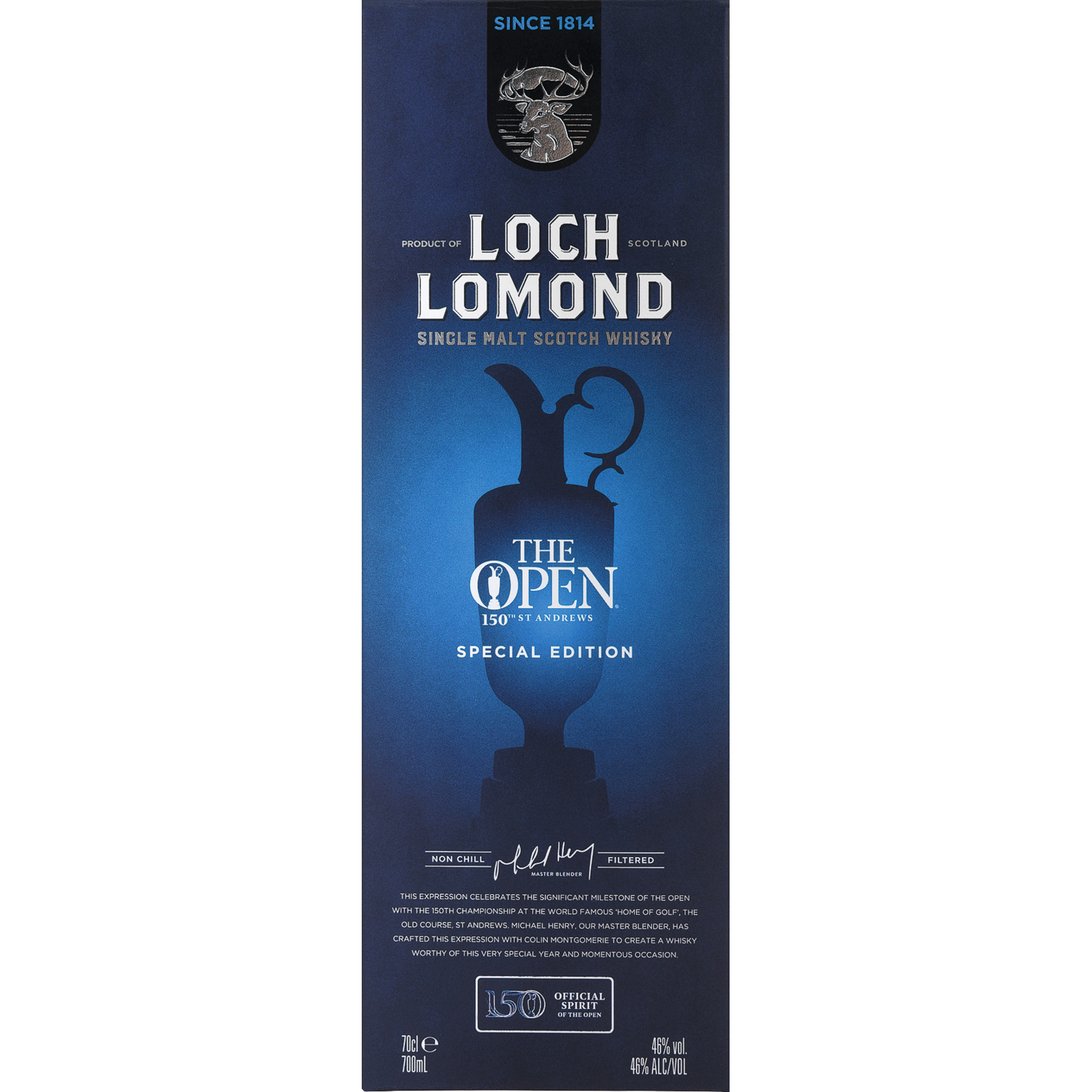 Loch Lomond The Open Whiskey 46% 70 cl