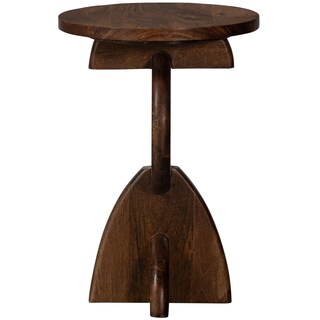 Beistelltisch NORI 40 x 40 cm Mangoholz braun