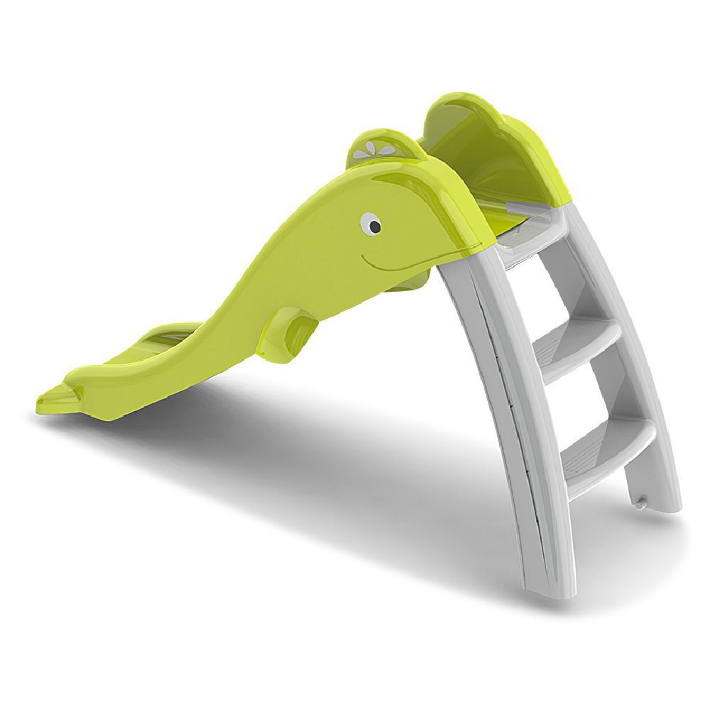 Toboggan pliable baleine vert